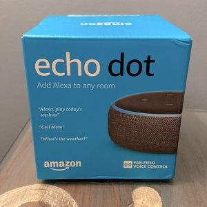 Echo Dot NEW in box, 3rd generation